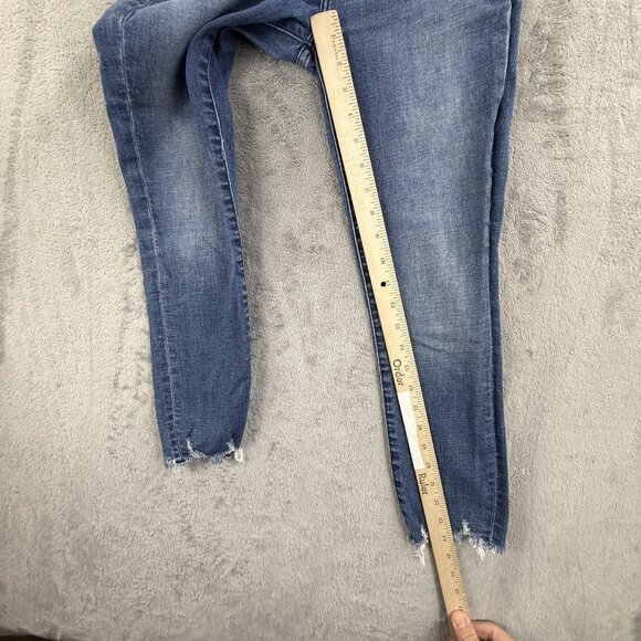 Abercrombie & Fitch Jeans Womens 26 2S Skinny Simone High Rise Ankle Button Fly - Picture 7 of 16